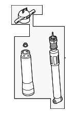 SX6Z18125A - : Shock Absorber for Ford: Escape Image