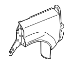 12499774 - Body: Mud Guard for Saturn: Vue Image