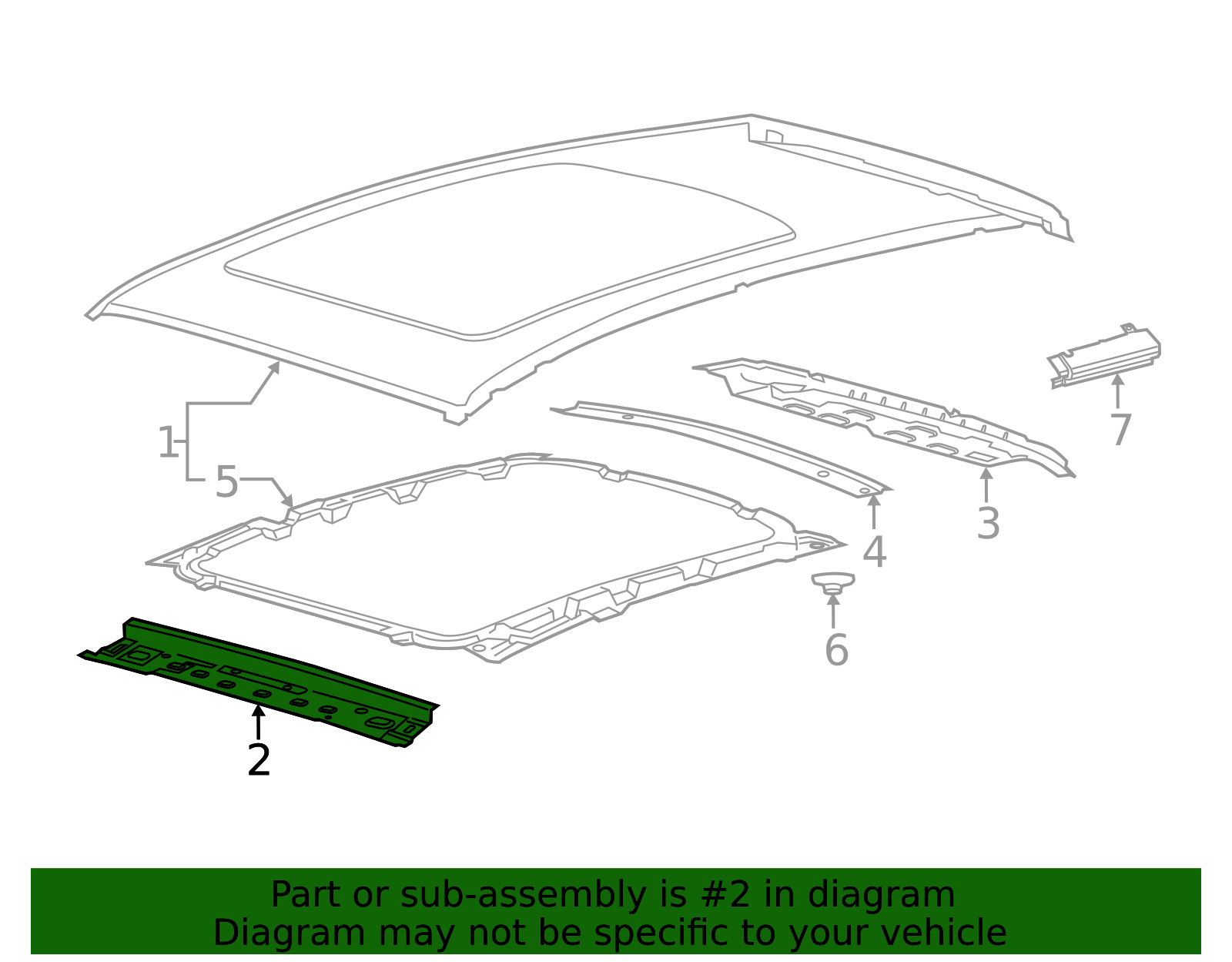 Windshield Header 2013-2019 Ford Escape Windshield Header CJ5Z-7803410-A | Awesome Parts Ford
