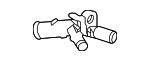 1627825060 - Cooling System: By-Pass Pipe for Lexus Image