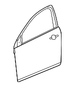 20965461 - Body: Door Shell for Chevrolet: Malibu | Saturn: Aura Image