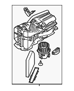 95B898033D - : Blower Case for Porsche: Macan Image