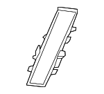 8K0819422A - : Cabin Air Filter Cover for Porsche: Macan Image