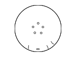 4261A0R050 - Suspension: Wheel, Alloy for Toyota Image
