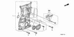 957011005508 - Engine: BOLT, FLANGE (10X55) for Honda Image