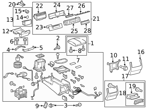 Controls for 2011 Lexus LX570 #1