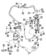 6508847AA - Air Conditioners and Heaters: A/c Line To Evaporator Screw for Mopar Image