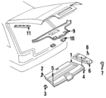 7993456A00 - : Upper Panel Bracket for Nissan: Sentra Image