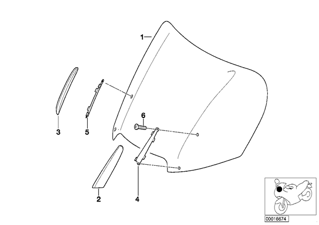 46632347018 - : Covering Right - Graphite for BMW-Motorrad Image
