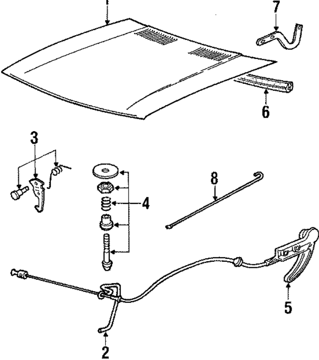 811823029 - Body: Hood for Audi Image