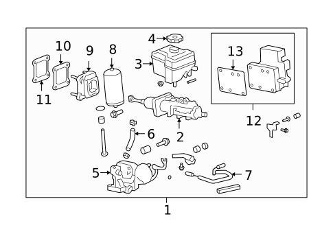 Brake Hydraulics for 2008 Hummer H2 #0