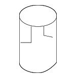 6582950A00 - Body: Bumper for Nissan: 200SX, Armada, Cube, Frontier, Kicks, Maxima, NX, Pathfinder Armada, Rogue, Sentra, TITAN, Versa, Versa Note, Xterra Image