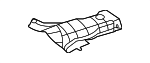 2326821200 - Exhaust: Heat Shield for Mercedes-Benz Image
