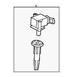12721723 - Electrical: Ignition Coil for Cadillac: CT4 | Chevrolet: Colorado, Silverado 1500 | GMC: Canyon, Sierra 1500 Image