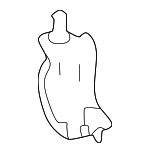 172626S9A00 - : Lower Case Side Bracket for Acura Image