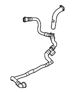 64216832804 - : HVAC Heater Hose for BMW: 228i Gran Coupe, 228i xDrive Gran Coupe, M235i xDrive Gran Coupe, X1, X2 Image