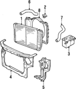 F1ZZ8005A - Cooling System: Radiator for Ford Image