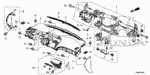 90110S84A00 - Interior/Bumper: BOLT-WASHER (8X20) for Honda Image