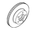 C2C41250 - Brakes: Rotor for Jaguar Image