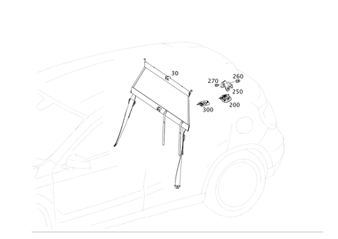 Trunk Covering for 2020 Mercedes-Benz GLA250 #0