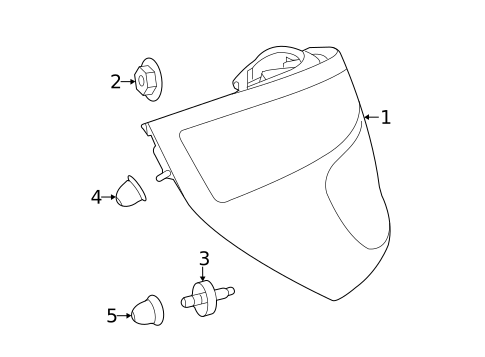 Tail Lamps for 2014 Mercedes-Benz SL65 AMG #0