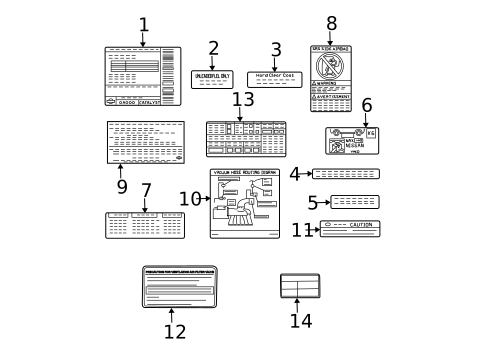 Labels for 2007 Nissan Murano #0