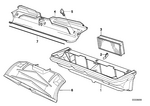51711383302 - Heater and Air Conditioning: Heater Closing Panel for BMW Image