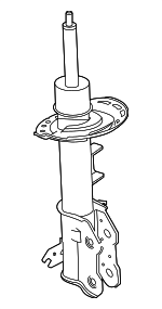 LK9Z18124E - : 2021-2024 Ford Mustang Mach-E - Shock Absorber Assembly - Front for Ford: Mustang Mach-E Image