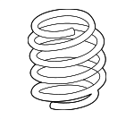 LJ9Z5310H - Suspension: Coil Spring for Ford: Mustang Mach-E Image