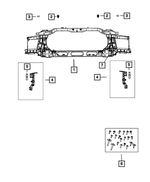 68066740AC - Cooling: Radiator Closure Panel for Mopar Image