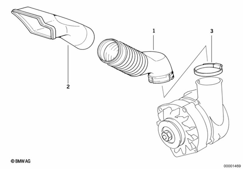 Alternator Cooling for 1996 BMW 325i #0