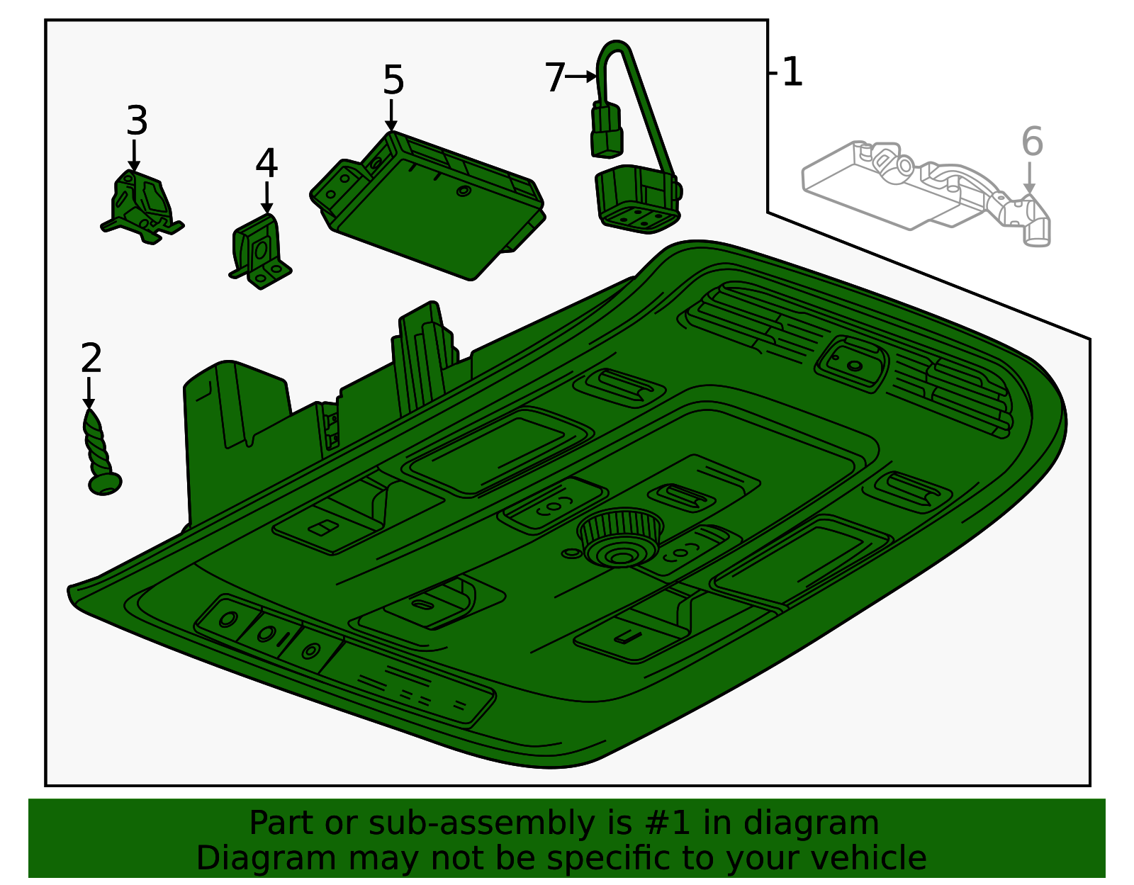 87863055 - High-Quality Overhead Console for AutoNation Parts