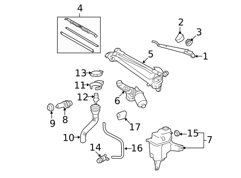 Wipers for 2006 Toyota RAV4 #0
