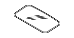 65430XA00A - Body: Sunroof Glass for Subaru Image