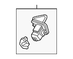 39530TM8J03 - : 2012-2014 Honda Insight - Camera Assembly Rear-View for Honda: Insight Image