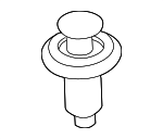 Rocker Molding Retainer Clip