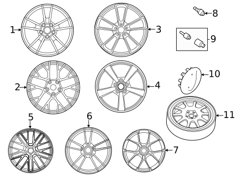 Wheels for 2025 Porsche 911 #0