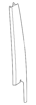 LR148872 - Body: Applique for Land Rover: Discovery Image