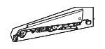 23672038007Q38 - : Upper Trim for Mercedes-Benz Image