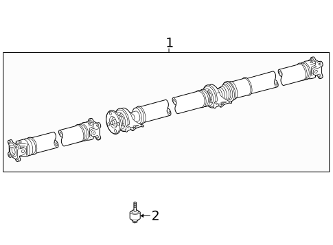 Drive Shaft for 2024 Lexus NX250 #0