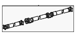 3710078010 - : Drive Shaft for Lexus: NX250 Image