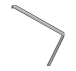 99754190111 - Body: Windshield Seal for Porsche: 911, Boxster, Cayman Image