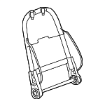 15901676 - Body: Seat Back Frame for Chevrolet: Cobalt | Pontiac: G5 Image