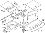 LR169177 - : Blind Retainer Clip for Land-Rover Image