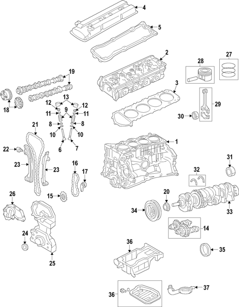 Engine for 2011 Nissan Altima | OEM Parts Online