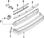 8523024A00 - : Reinforcement Side Bracket for Nissan: Sentra Image