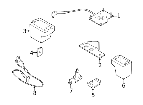 Brackets, Flanges & Hangers for 2025 Ford E-Transit #0