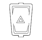 61319389078 - Body: Hazard Switch for BMW: i3, i3s, i8 Image