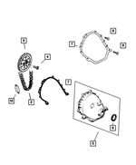 6024030 - Engine 4.0L Six Cylinder: Hex Screw And Washer for Mopar Image