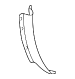 MR230329 - Body: Bumper Cover Side Bracket for Mitsubishi Image